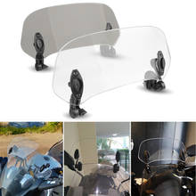 Parabrisas ajustable para motocicleta, Deflector de aire extendido para Yamaha t-max T max TMAX 530 500 Tmax500 XP530 2012 2024 - compra barato