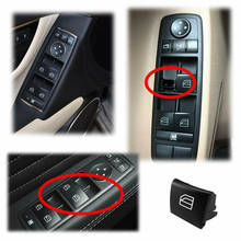 Interruptor de CONTROL de ventana para Coche, accesorio negro, para MERCEDES benz W169 A W245 B W164 ML clase, 2 uds. 2024 - compra barato