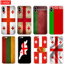 Funda de silicona para Iphone, carcasa protectora con bandera Grunge de Corea, para modelos 6, X, 8, 7, 6s, 5, 5s, SE, 2020 Plus, 10, XR, XS MAX, 11 pro MAX 2024 - compra barato