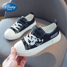 Disney-zapatos de dibujos animados de Mickey para niño, zapatos informales para niño, primavera y otoño, fondo suave, transpirables, de lona, de alta calidad 2024 - compra barato