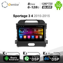 Ownice Android 10.0 6G+128G for KIA Sportage 3 4 2010 - 2015 Car DVD Radio 2din Navi GPS Player DSP 4G LTE SPDIF 1280*720 BT 5.0 2024 - buy cheap