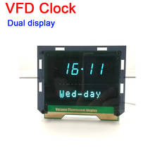 VFD-reloj Digital de escritorio para el hogar, cronógrafo Digital LED con pantalla Dual de fecha/semana, WIFI, DS3231 2024 - compra barato