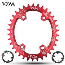 Rueda de cadena redonda y Ovalada para bicicleta de montaña, manivela estrecha y ancha, 30T/32T/34T/36T/38T, para Sram XT M7000 M8000 M9000, VXM 96BCD 2024 - compra barato