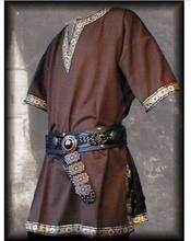 Traje renascentista medieval masculino, túnica viking, cavaleiro cavaleiro cavaleiro cavaleiro e guerreiro, de halloween, para cosplay 2024 - compre barato