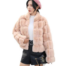 Women Fur Coat Winter Imitation Fur Jacket Coat FAUX Fur Coat Elegant Thick Warm Outerwear Fake Fur Jacket Zipper Chaqueta Mujer 2024 - buy cheap