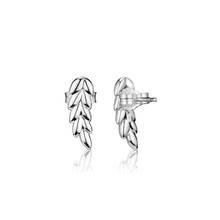 Christmas Gift Birthday Curved Grains Vintage Fashion Valentine's Day 100% Real 925 Sterling Silver Stud Earrings for Women 2024 - buy cheap