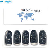 HKOBDII KEYDIY Original KD B09-3 3 Button B series Universial Remote For KD900/KD-X2/ URG200/KD MINI B Series Remote 2024 - buy cheap