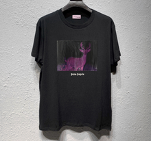 Модная Повседневная футболка с короткими рукавами и принтом лося Meichao 2024 - купить недорого