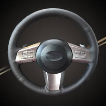 Trança do carro na cobertura do volante para subaru outback 2010-2011 legacy 2010-2011 tampas de roda automóvel carro-estilo acessórios 2024 - compre barato