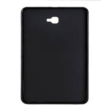 QIJUN Tab A 10.1 Silicone Smart Tablet Back Cover For Samsung Galaxy Tab A A6 10.1 inch 2016 SM-T580 T585 Shockproof Bumper Case 2024 - buy cheap