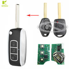 KEYECU-Reemplazo de llave remota modificada para coche, llave de control remoto de estilo Bentley, 3 botones, Chip ID44 de 315MHz/433MHz en el interior para BMW 1998-2010 2024 - compra barato