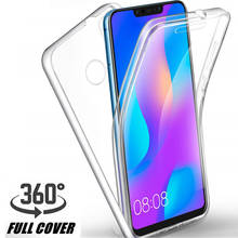 Double Silicone Case For Huawei Y7P Y5P Y6P Y8P 2020 Honor 9S 9C 2020 Y6S Y9S Y5 Y7 Prime 2018 Pro 2019 Full Body 360 Cover Capa 2024 - buy cheap