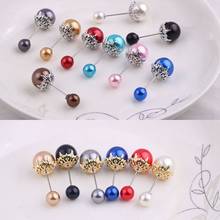 1PCS New Pearls Brooches Pin For Women Safety Scarf Free Cover Hijab Muslim Buckle Simple Sweater Brooches  Fashion Jewelry 2024 - buy cheap