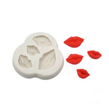 Different Sizes Lips Cake Fondant Silicone Mold Sugarcraft Molds Cake Decorating Tool 2024 - buy cheap