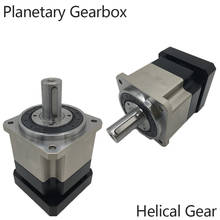 60mm Flange 100 :1 Speed Ratio Helical Gear Planetary Reducer for NEMA24 200W 400W Servo Motor Robot CNC 2024 - buy cheap