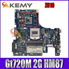 Akemy для Lenovo Z510 AILZA NM-A181 Материнская плата ноутбука Gt720m 2G HM87 DDR3 PGA947 100% тесты OK 2024 - купить недорого