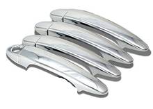 Хромированные чехлы на дверные ручки подходят для BMW E60 5-SERIES / E83 X3 всех моделей 2004-2010 гг. 2024 - купить недорого