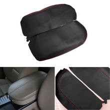Car-styling Microfiber Leather Center Control Armrest Box Cover For Acura MDX 2007 2008 2009 2010 2011 2012 2013 2024 - buy cheap