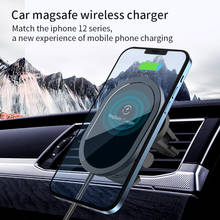 15W Magnetic Wireless Car Charger Fast Charging Magnet Car Phone Holder Airvent Mount For iPhone 12 Pro Max 12 Mini 2024 - buy cheap