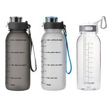 1000ML Sports Water Bottle With Time Marker Non-Toxic 32oz BPA Free Leak-Proof Drinking Bottle Tritan Outdoor Sport Water Cup 2024 - buy cheap