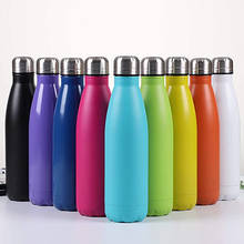 Wholesale 500ml Coke Bottle Thermos Cup Stainless Steel Water Bottle Leak Proof Outdoor Sports Drinkware Father's Day Gift 2024 - buy cheap