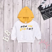 Baby Clothes Winter Toddler Baby Kids Boy Girl Hooded Cartoon Letter Printing Hoodie Sweatshirt Tops Clothes 2024 - buy cheap