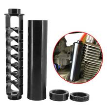 Спиральный 5/8-24 топливный фильтр алюминиевый для NaPa 4003 WIX 24003 автомобильный черный 6 дюймов 2024 - купить недорого