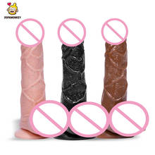 DopaMonkey Realistic Dildo Erotic with Suction Cup Sex Toys for Woman Flexible Penis Big realistic Dildo penis sex toy 2024 - buy cheap