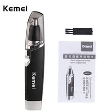 Kemei Electric Nose Ear Hair Trimmer Nose Clipper AA Battery Powered Razor Ear Hair Removal Face Care Shaving Razor For Men 2024 - buy cheap