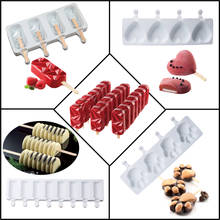 Meibum 11 Types Silicone Popsicle Mould DIY Ice Cream Mold Freezer Juice Ice Pop Maker Cube Tray with Sticks Child Dessert Tools 2024 - buy cheap