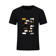 Hot 2020 Brand Short Sleeve Guinea Pigs Print T Shirt O-Neck Slim Men T-Shirt Tops Fashion Mens Tee Shirt T Shirts Plus Size 4XL 2024 - buy cheap