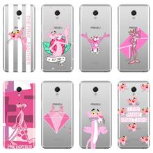 Soft Phone Case Silicone For Meizu M2 M3 M5 M6 Note Pink Panther Cute Anime Back Cover For Meizu M6 M6S M6T M5 M5C M5S M3 M3S M2 2024 - buy cheap