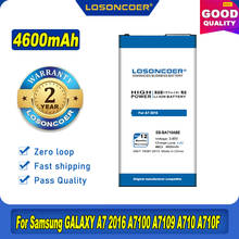 100% Original LOSONCOER EB-BA710ABE 4600mAh For Samsung GALAXY A7 2016 A7109 A710 A710F A7100 Mobile Phone Battery 2024 - buy cheap