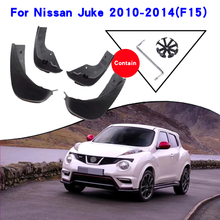 Car Fender Accessories For Nissan Juke F15 2010 2011 2012 2013 2014 Mudguards Splash Guards Fender Mudflaps Car Fender Mud Flaps 2024 - buy cheap