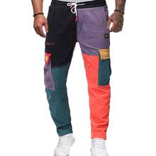 Pantalones de pana de pierna recta para hombre, pantalón de chándal informal, estilo Hip Hop, de moda, Color Vintage, novedad 2024 - compra barato