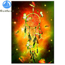 Full Square Round Drill 5D DIY Diamond Painting Butterfly Dream Catcher Rhinestone Embroidery cartoon Cross Stitch home Decor 2024 - buy cheap