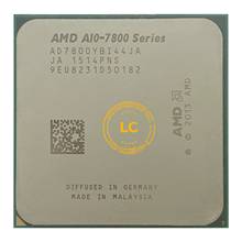 AMD A10-Series A10-7800 A10 7800 3,5 ГГц четырехъядерный процессор Количество ядер процессора AD7800YBI44JA / AD780BYBI44JA гнездо FM2 + 2024 - купить недорого