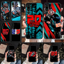 Moto NO.20 Fabio Quartararo Phone case For Huawei P Mate P10 P20 P30 P40 10 20 Smart Z Pro Lite 2019 black soft waterproof art 2024 - buy cheap