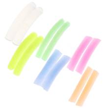 6 Pairs Eyelash Perm Rods Reusable Silicone Eye Pads Flat&Curl Lashes Patches Colorful Lash Perm Lasting Lifting Makeup Tools 2024 - buy cheap