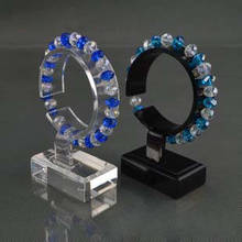 Acrylic Bracelet Display Rack Watch Holder Bangle Showing Organizer Jewelry Display Stand Showcase 2024 - buy cheap