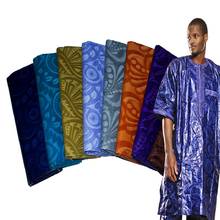 Feitex African Dress Clothing Raw Material 5 Yards/bag In Stock Abaya Home Textile Fabrics 100% Cotton Hand Made Guinea Brocade 2024 - buy cheap