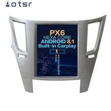 Aotsr Tesla 10.4“  Vertical screen Android 8.1 Car DVD Multimedia player GPS Navigation For Subaru Legacy  2009-2014 carplay 2024 - buy cheap