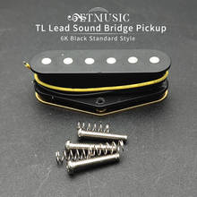 Black Standard Tele lead Sound Bridge Pickup for Telecaster Electric Guitar 2024 - buy cheap