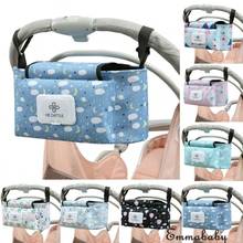 Universal Baby Stroller Storage Bag Baby Organizer Mummy Bag Bottle Cup Holder Handbags 2024 - compre barato