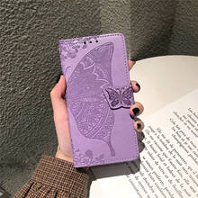Lovely Leather Case for Apple IPhone 7 8 6s 6 Plus XR X XS Max Butterfly Flower Flip Book Case for IPhone 7 8 6s Plus Cover Capa 2024 - buy cheap