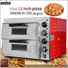 XEOLEO Pizza oven Electric baking oven 13inch Vertical Bakery oven Commercial Bread baking machine with Asbestos board 3000W 2024 - buy cheap