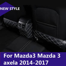 Для Mazda3 Mazda 3 axela 2014-2017 автомобильный Стайлинг протектор сиденья автомобиля защитная накладка наклейка противоударный коврик автомобильный Стайлинг 2024 - купить недорого