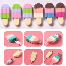Universal Cable Protective Case Cute Silicone USB Charger Cable Protector Ice Cream Shape Cord Saver Cover For Earphone Cable 2024 - buy cheap