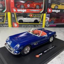 Bburago 1:24 Ferrari 250GT синяя модель автомобиля литая под давлением Металлическая Модель Детская игрушка бойфренд подарок имитация сплава коллекция автомобилей 2024 - купить недорого