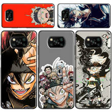 Black Clover Asta Yuno anime Case For POCO X3 Pro M3 F1 F2 F3 Coque For Xiaomi Mi 11 Ultra Note 10 Lite Mi 9T 11T Pro 2024 - buy cheap